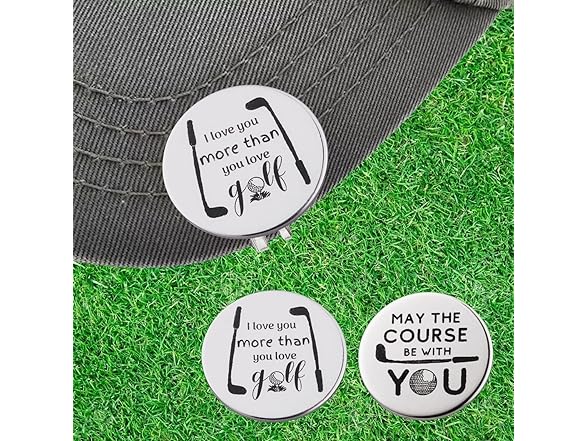 Magnetic Hat Clip Golf Ball Marker