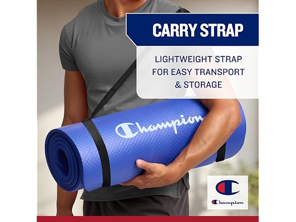Champion 10mm Exercise Fitness Mat