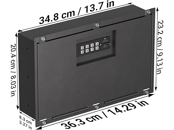 Mboko BC627525100073 Hidden Wall Safe (Open Box)