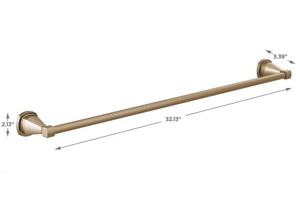 Delta Faucet 77630 Stryke Towel Bar, 30 In,