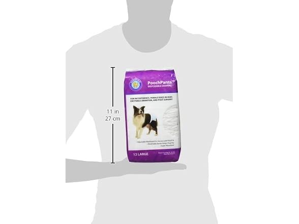 PoochPads Disposable Diaper, Large