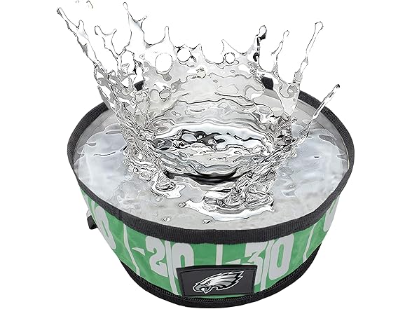 EAGLES Collapsible Pet Bowl