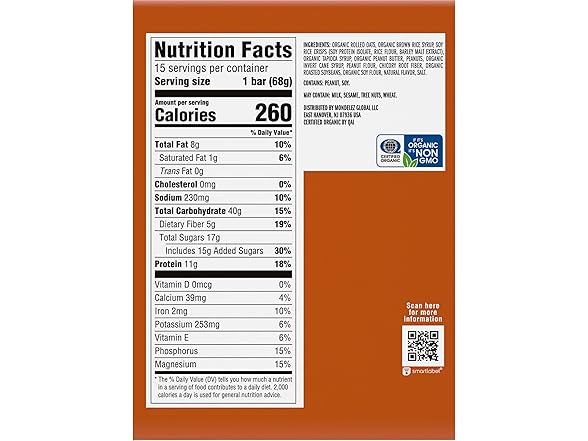 CLIF BAR - Energy Protein Bars - Crunchy Peanut Butter