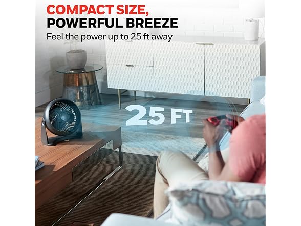 Honeywell HT-900 TurboForce Air Circulator Fan Black