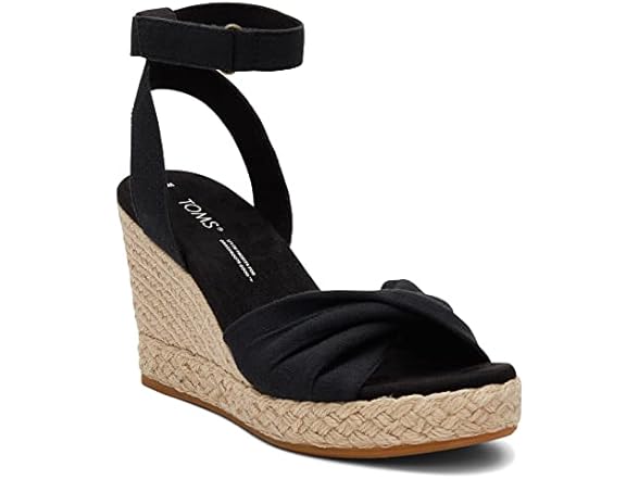 TOMS Women's Marisela Espadrille Wedge Sandal, 9 (Open Box)