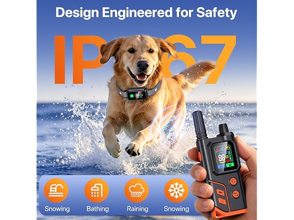 FAWNALGE 2 In1 Wireless Dog Collar