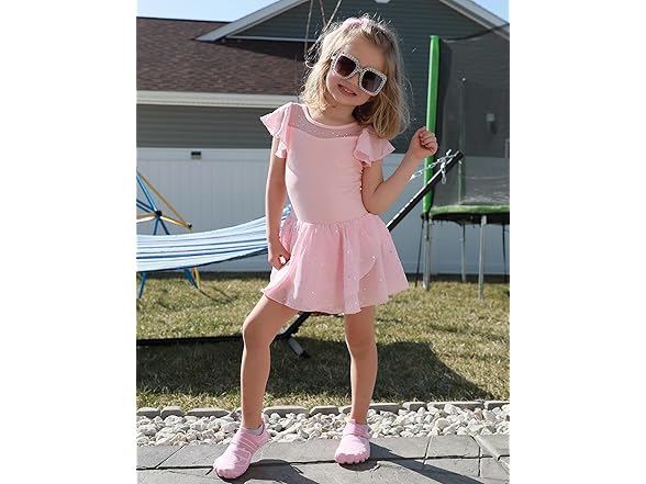 Girls Ballet Ruffle Dress