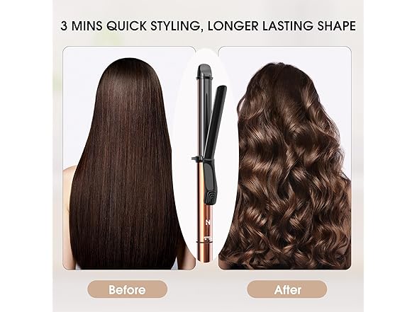 Nicebay 1 Inch Hair Curling Iron
