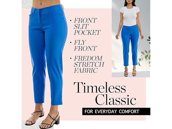 Nanette Freedom Pant (8) Navy