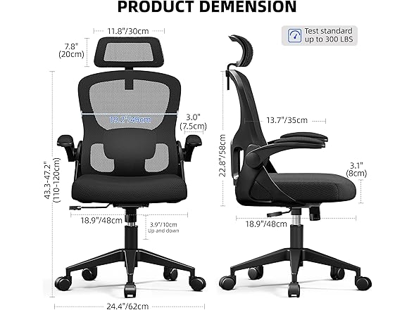 FINATI Office Chair Ergonomic Desk Chair