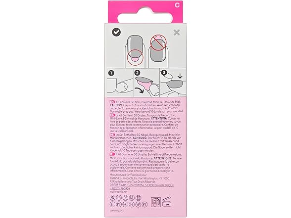 imPRESS KISS imPRESS No Glue Mani Press On Nails