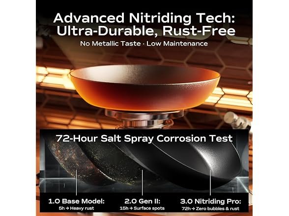 Armorbear 12" Carbon Steel Frying Pan