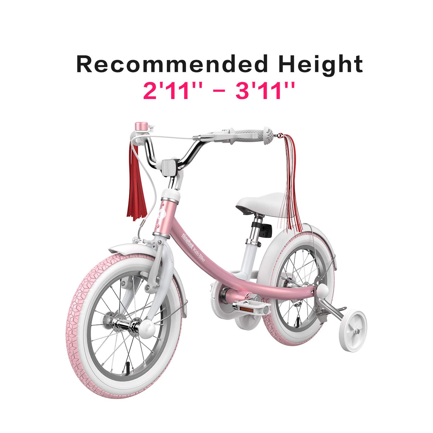 Segway Ninebot Bike Kids 14" Pink - Gallery 11