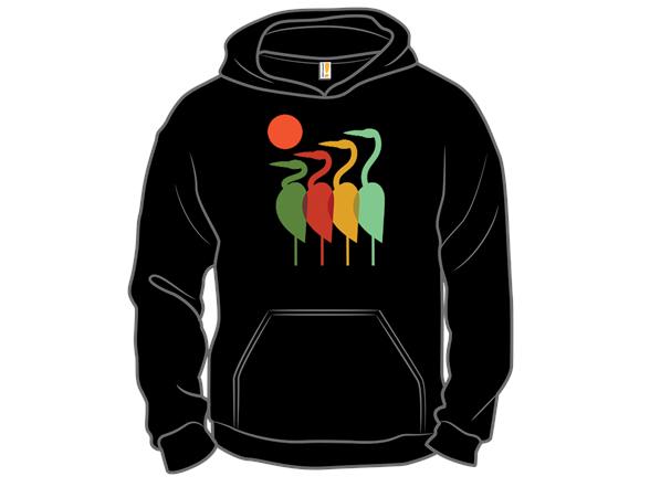 The Colorful Herons