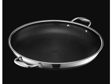 $99.99, Was $219.99, 54% Off! HEXCLAD 14" Hybrid Frying Pan dealfomo