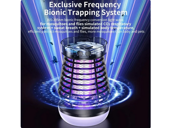BH-1060 3 in 1 Outdoor & Indoor Bug Zapper 7hrs