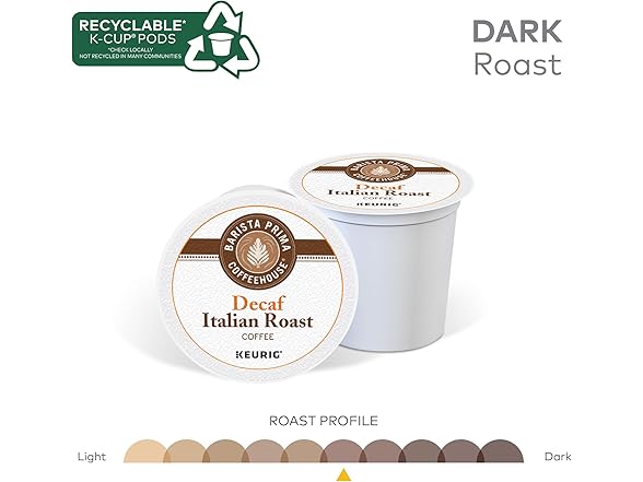 Barista Prima Coffeehouse, Italian Roast Pods 96 count