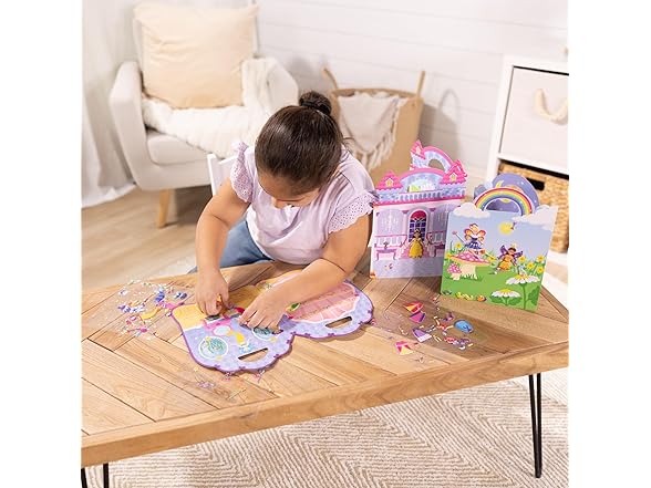 Melissa & Doug Puffy Sticker Activity Book Set