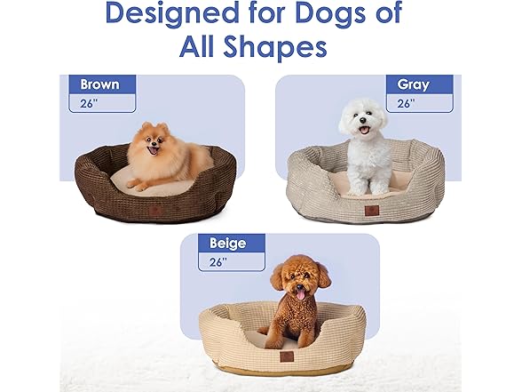 AMERICAN KENNEL CLUB Clamshell Dog Bed
