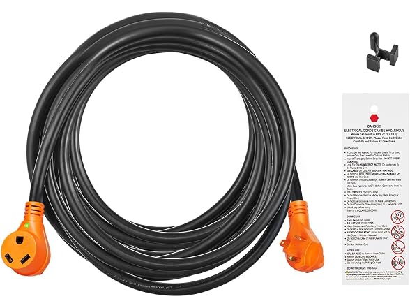 25 ft RV Extension Cord, 30 Amp, Heavy Duty STW