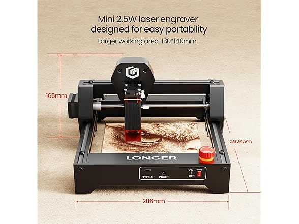 Longer LONGER RAY5 Laser Engraver 2500mW High P