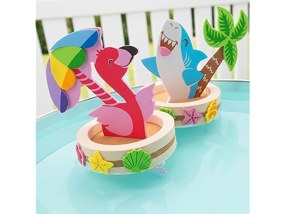 Fun Express Floating Island Animals Craft Kit