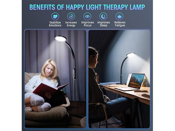 FBBJFF Happy Light Therapy lamp 11000 - Gallery 5