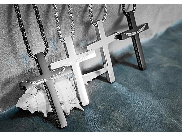 KouGeMou Silver Wings Necklace