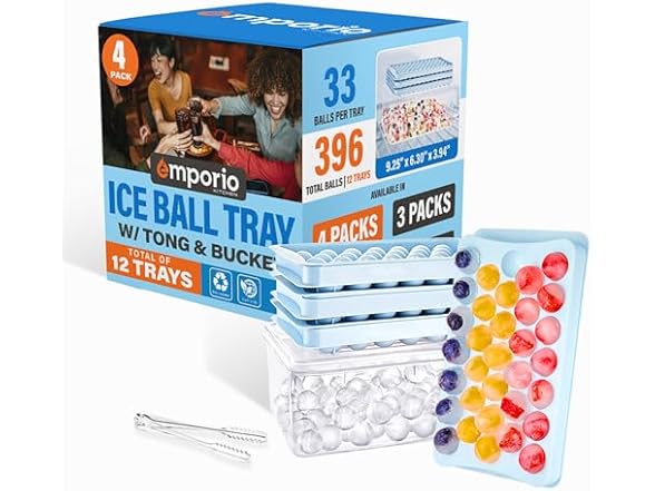 Emporio Kitchen Emporio Kitchen Round Ice Cube Tray wi