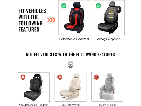 VEVOR Seat Covers