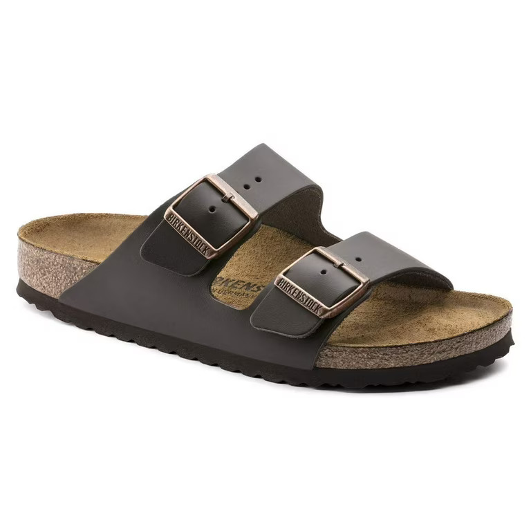Birkenstock Unisex Arizona Smooth Leather Sandals - Gallery 6