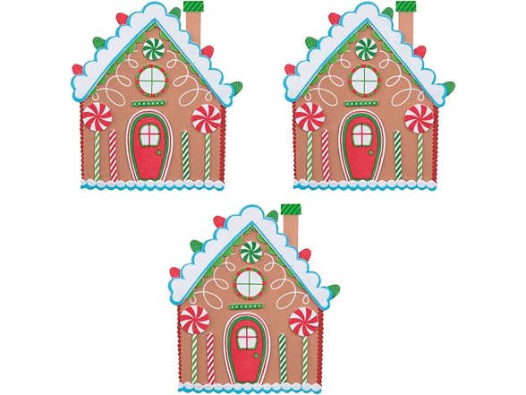 toyco Gingerbread House Foam Christmas Craft 24