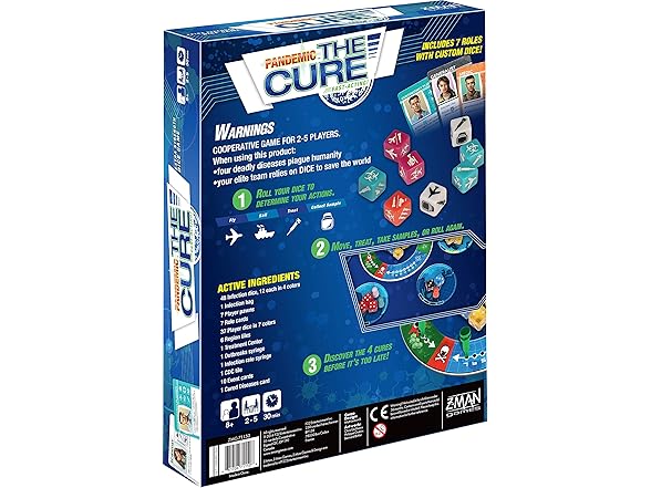 Pandemic The Cure Board Game (Base Game)