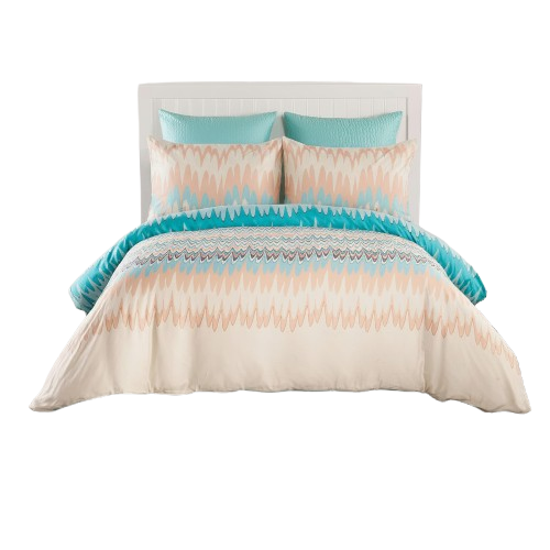 Kensie Ginny 3Pc Aztec Print Duvet Set - Gallery 5
