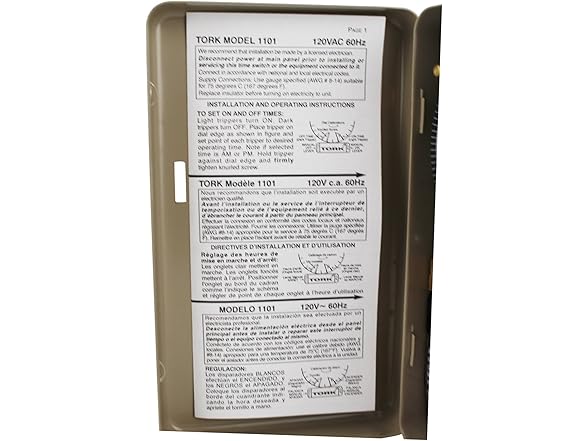 Indoor Steel 24-hour Dial Time Switch