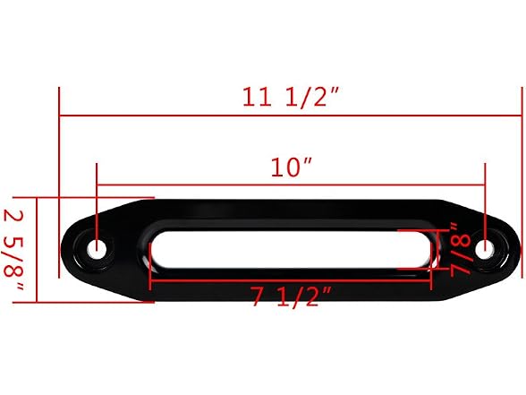 Anzio Anodized Black 8000-15000 lbs CNC