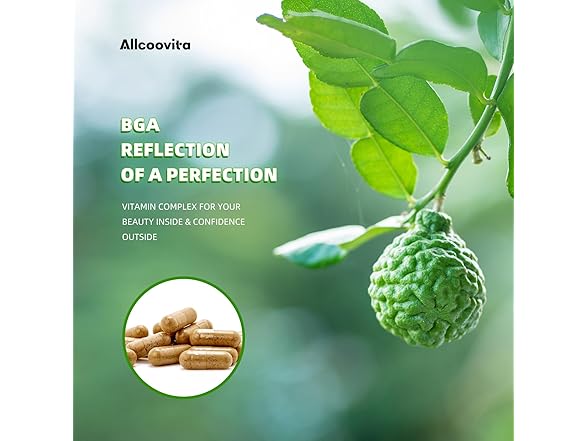 Organic Citrus Bergamot 1400mg, 120 Capsules