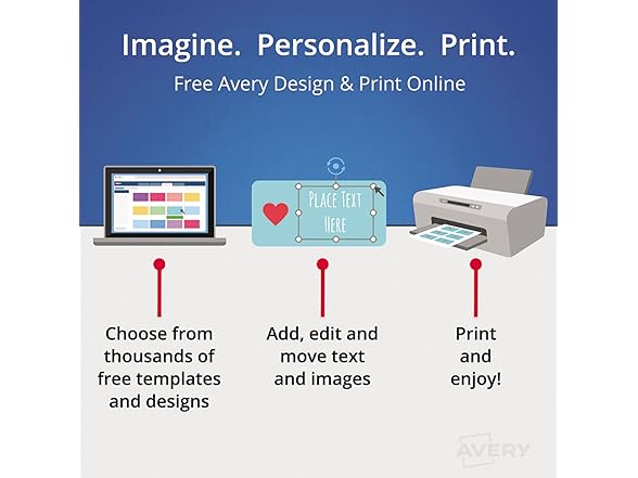 Avery WorkSaver Durable Plastic Big Tab