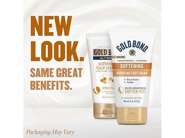 Gold Bond Softening Foot Cream, 4oz