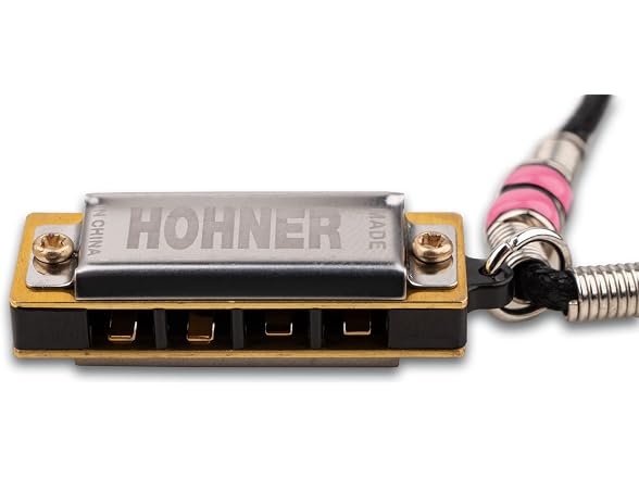 Hohner HOHNER Mini Harmonica Necklace Pink