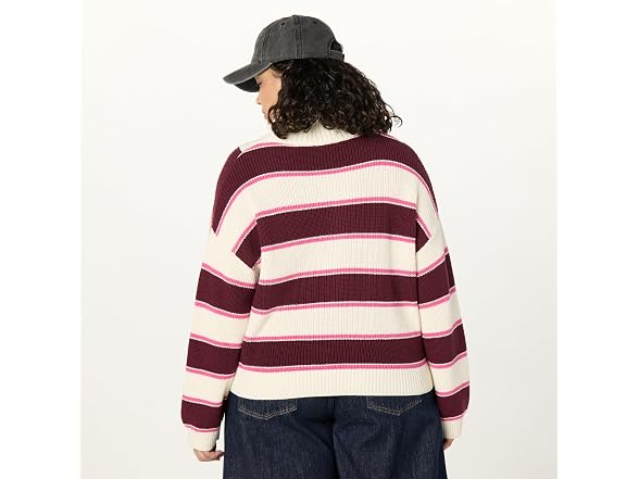 The Drop Women Russel Half Zip Sweater