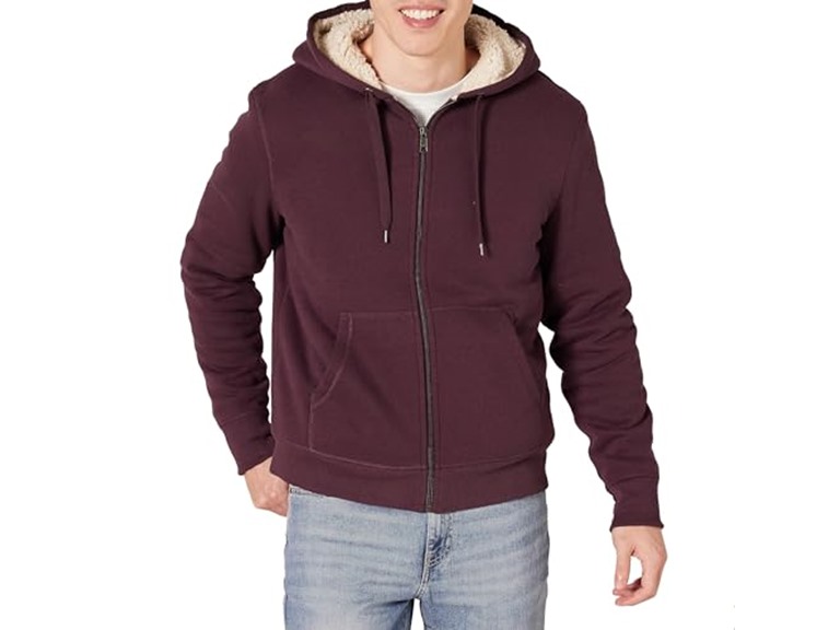Amazon Essentials Mens Sherpa Lined Zip Hoodie - Gallery 17