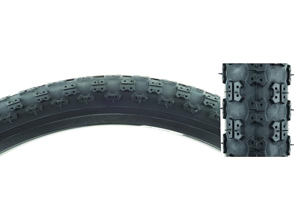 Sunlite MX3 BMX Tires, 16" x 2.125", Black/Black - Gallery 2