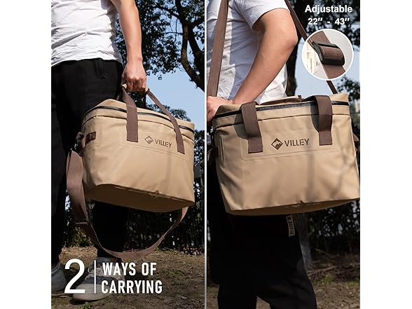 VILLEY Cooler Bag, 30 Cans 20L