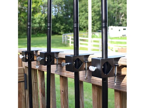 Sunnydaze Torch Mount Holder - Set of 4