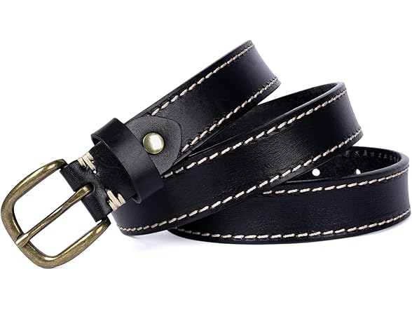 HOLMANSE Women's Western Leather Belt