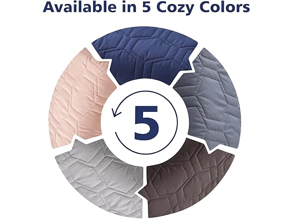 SHINEDOOR Quilted Fleece Wearable Blanket