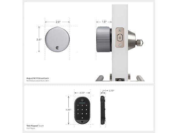 Yale August Wi-Fi Smart Lock with Keypad