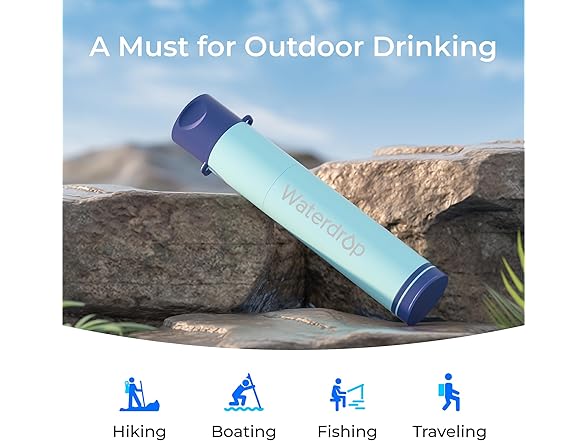 Waterdrop Gravity Water Filter Straw