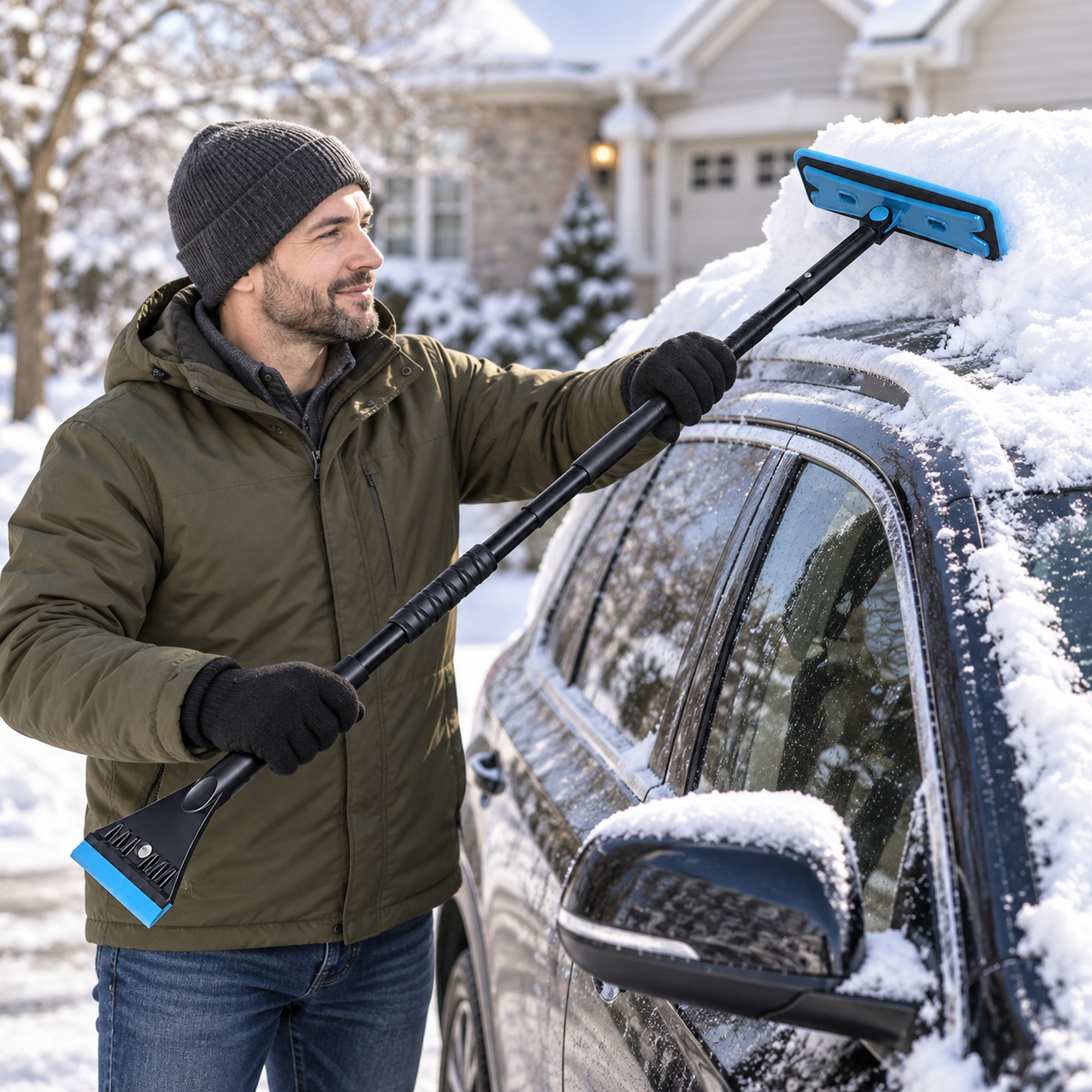 Snow Shovel - Blue - Gallery 6